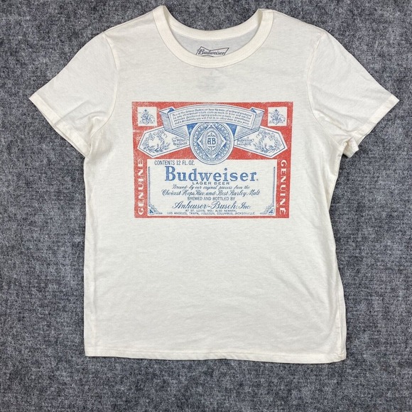 Budweiser Other - Budweiser Shirt Men Small Big Label Logo Super Soft